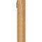 Ekena Millwork Olympic Slat Rough Sawn Bracket w/ Offset Brace, Western Red Cedar, 6"W x 30"D x 30"H BKT0604X30X30OLY06RWR - alternate 4